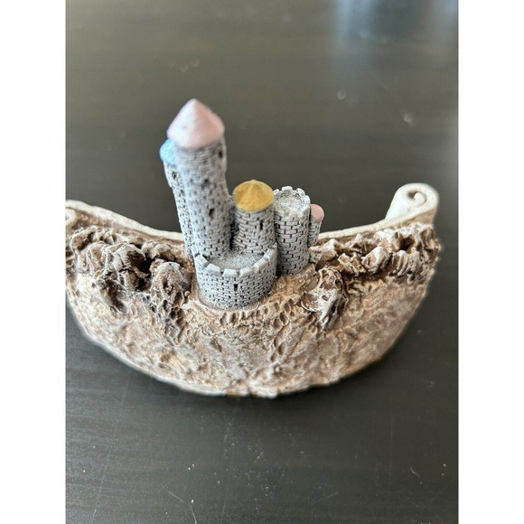 The Enchanted Kingdoms Castle John Hopkins Hand Painted Limited 1988 W/ Box #300 - Picture 6 of 13